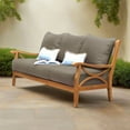 thumbnail image 4 of Sonoma Lane Catalina Teak Sofa Set with Sunbrella Fabric, 5pc, 4 of 12