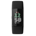 thumbnail image 3 of Fitbit Charge 6 Small Fitness Watch, Black Aluminum Case with Obsidian & Frost White Bands, 3 of 9