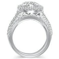 thumbnail image 2 of 2.00 CT T.W. Round Cut Pear Shape Halo Diamond Ring & Band Set in 14K Gold, 2 of 6