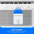 thumbnail image 4 of Midea 12,000 BTU Smart Inverter Window AC, Cools up to 550 Sq. Ft, 4 of 17