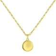 thumbnail image 2 of 14K Yellow Gold St. Christopher Medallion Pendant, 2 of 6