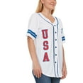 thumbnail image 5 of Women's Character Mesh Baseball Jerseys, 5 of 11