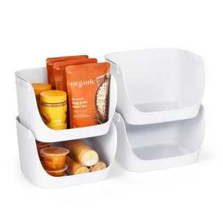 YouCopia Stackable Pantry Storage Bins, 4-Pack