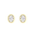 thumbnail image 2 of Lab Created Diamond Earrings in 14K Gold, 2 of 7