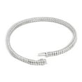 thumbnail image 3 of 3.50 C.T. TW Round Cut Two Row Diamond Tennis Bracelet in 14K Gold, 3 of 8