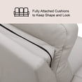 thumbnail image 3 of Kimmel Power Reclining Leather Sectional with Power Headrest, 3 of 8