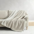 thumbnail image 1 of Ann Taylor Chevron Plush Throw Blanket, 1 of 5