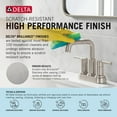 thumbnail image 2 of Delta Alux™ Two Handle Centerset Bathroom Faucet in Spotshield Brushed Nickel, 2 of 10