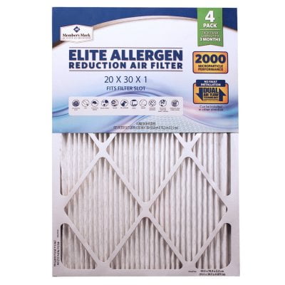 MM FLTR ELITE 20X30 ELITE ALLERGEN RED