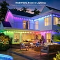 thumbnail image 5 of Govee Pro 100-ft Cuttable LED Permanent Outdoor Lights, 5 of 16