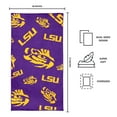 thumbnail image 3 of Logo Brands LSU Tigers 38"x72" Beach Towel, 3 of 6