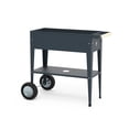 thumbnail image 1 of Herstera Galvanized Steel Metal Garden Cart, 1 of 4