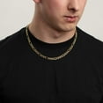 thumbnail image 5 of Lite Figaro Necklace in 14K Yellow Gold, 5 of 5