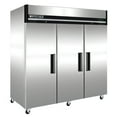 thumbnail image 8 of Maxx Cold X-Series 81", 72 cu. ft., Triple Door Commercial Reach-In Refrigerator, 8 of 9