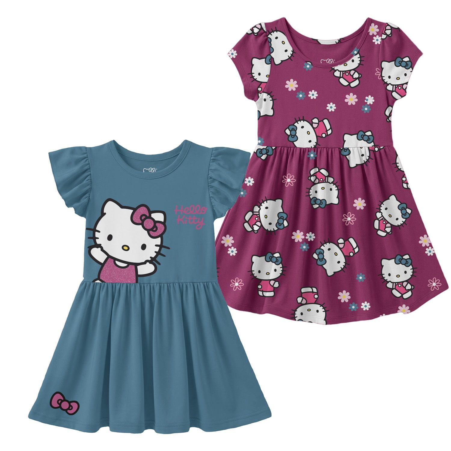 hello kitty dress for birthday girl Lola + The Boys Sequin Hello Kitty Dress Teen/Women, L