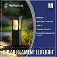 thumbnail image 10 of Westinghouse LED Solar Path Lights 30 Lumens, 6-Pack, 10 of 10