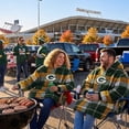 thumbnail image 6 of Pegasus Sports Green Bay Packers Wearable Sherpa Throw, 6 of 7