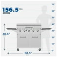 thumbnail image 9 of Member's Mark Pro-Series 5-Burner Gas Griddle, 9 of 9