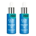 thumbnail image 1 of Olay Hyaluronic + Peptide 24 Serum, Fragrance-Free, 1.3 oz., 2 pk., 1 of 9