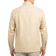 thumbnail image 3 of Nick Graham Men's Linen Overshirt, 3 of 8