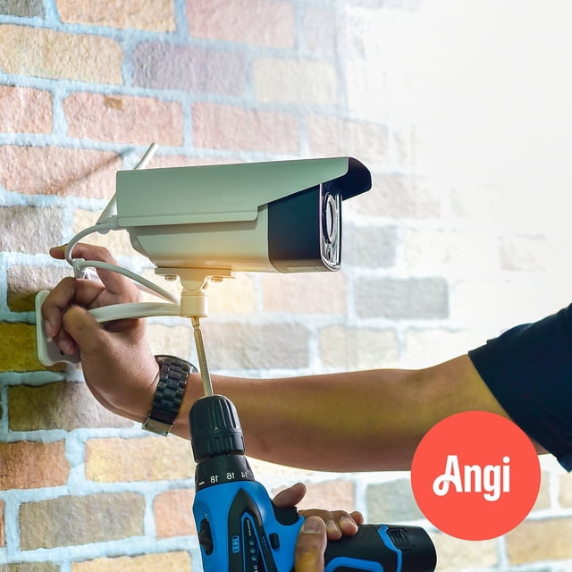 Angi Wired Security Camera System Installation