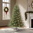 thumbnail image 2 of Member's Mark 7.5' Linden Fir Pre-Lit Christmas Tree, 2 of 9
