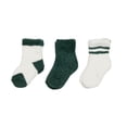 thumbnail image 1 of Barefoot Dreams Baby 3-Pack CozyChic Lite Sock, 1 of 4