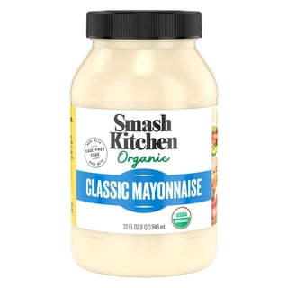 Smash Kitchen USDA Organic Real Mayonnaise, 32 oz. Jar