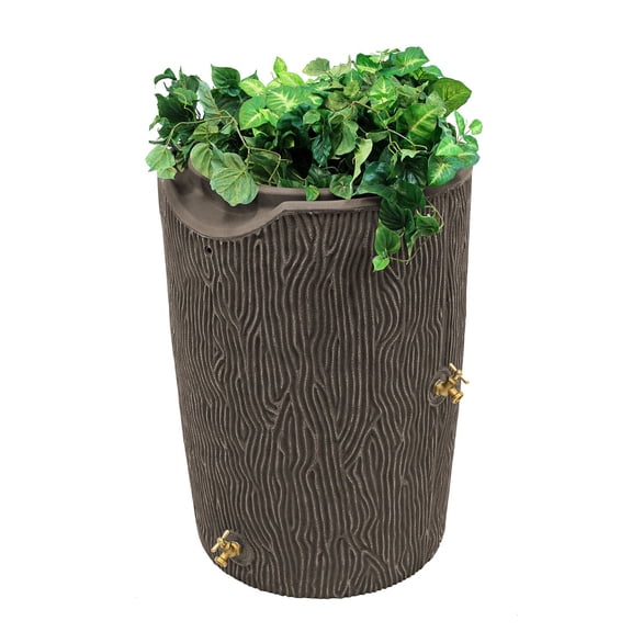 Impressions Bark 50-Gallon Rain Saver, Assorted Colors