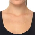 thumbnail image 4 of Adjustable Box Link Chain Necklace in 14K Gold, 0.70mm, 4 of 5