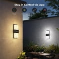 thumbnail image 6 of Govee RGBICWW Smart Outdoor Wall Light, 6 of 11