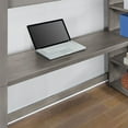 thumbnail image 8 of Maxson Twin Loft Bed With Desk And Bookshelf, Gray Finish, 8 of 13