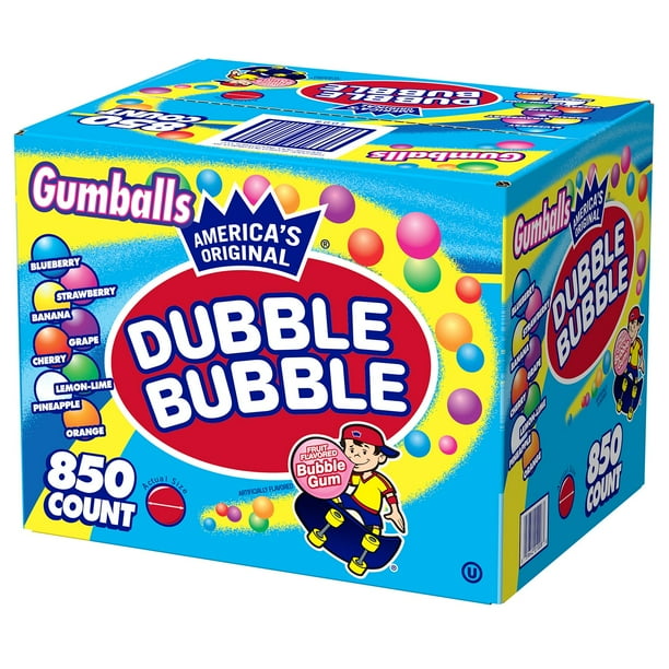 Dubble Bubble Gumballs Assorted Fruit, 850 pcs. - Samsclub.com
