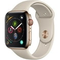 thumbnail image 1 of Apple Watch Series 4 GPS + Cellular 44MM Gold Stainless Steel Case with Stone Sport Band, 1 of 2