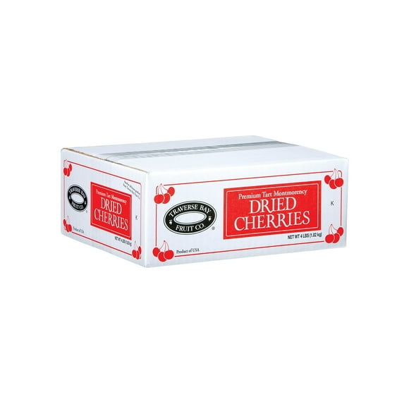 Traverse Bay Fruit Co. Premium Tart Montmorency Dried Cherries, 4 lbs.
