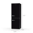 thumbnail image 3 of iio 11 cu. ft. Retro Bottom Freezer Refrigerator, 3 of 11