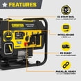 thumbnail image 3 of 5500/4000-Watt RV Ready Portable Open Frame Inverter Generator with Quiet Technology and CO Shield® (CARB Compliant), 3 of 13
