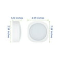 thumbnail image 3 of Cedar Hill Integrated LED Puck Lights 100 Lumens with Remote Control, 6-Pack, 3 of 10