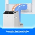 thumbnail image 6 of Midea Duo 12000 DOE 14000 BTU ASHRAE Smart Inverter Portable AC with Heat, 6 of 15