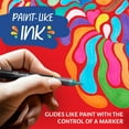 thumbnail image 3 of Sharpie Creative Markers, Brush & Bullet Tips, Assorted Colors, 12 Count, 3 of 8