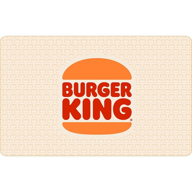 Burger King $20 Email Delivery Gift Card