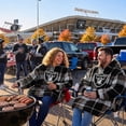 thumbnail image 6 of Pegasus Sports Las Vegas Raiders Wearable Sherpa Throw, 6 of 7