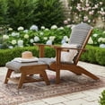 thumbnail image 5 of Cambridge Casual Teak and Wicker Adirondack Patio Set, 4pc, 5 of 19