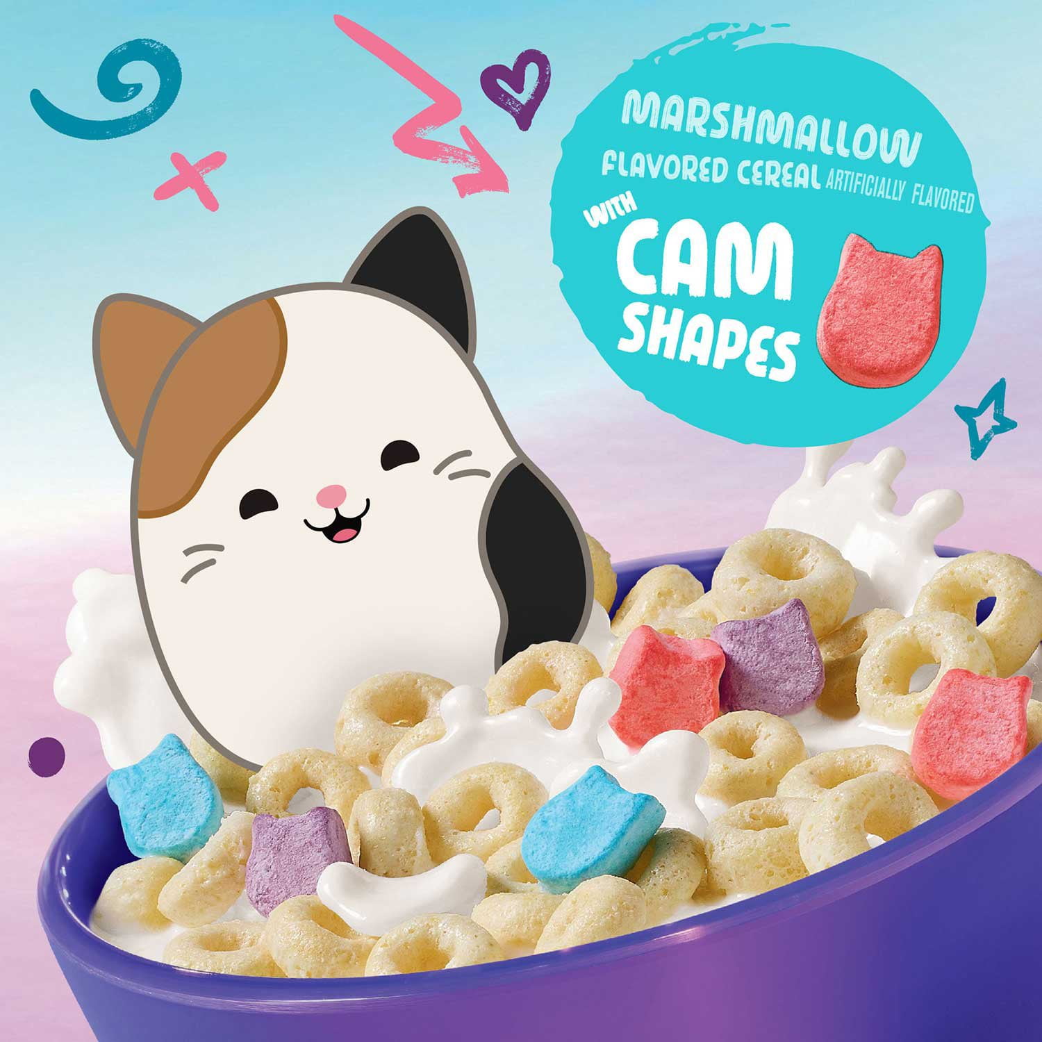 Kellogg's Squishmallows Breakfast Cereal, 23.7 oz.