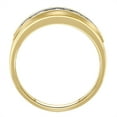 thumbnail image 2 of 0.96CT. T.W. Round Cut 5-Stone Mens Diamond Band in 14K Gold, 2 of 7
