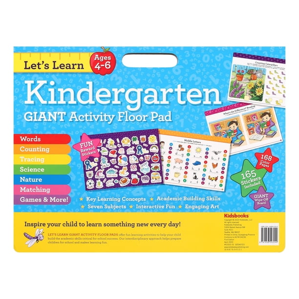 Sam's Exclusive - Let's Learn Kindergarten Floor Pad, Paperback