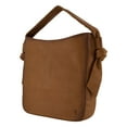 thumbnail image 2 of Frye Nora Knotted 100% Genuine Leather Women's Hobo Shoulder Bag, 2 of 8
