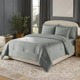 thumbnail image 1 of Member’s Mark 3-Piece Cotton-Tencel™ Sateen Comforter Set, Assorted Sizes, 1 of 5