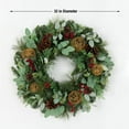 thumbnail image 3 of Member's Mark 32" Greenery Wreath with Pre-Lit Spheres, 3 of 4