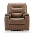 thumbnail image 18 of Waylen Top-Grain 3-Piece Leather Reclining Set, 18 of 19